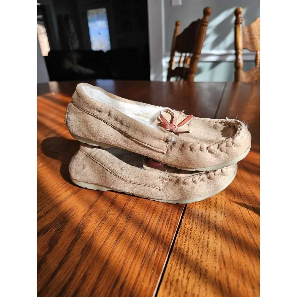 Old Navy Unisex Moccasins Slippers‎ Toddler Kids Medium 9/10